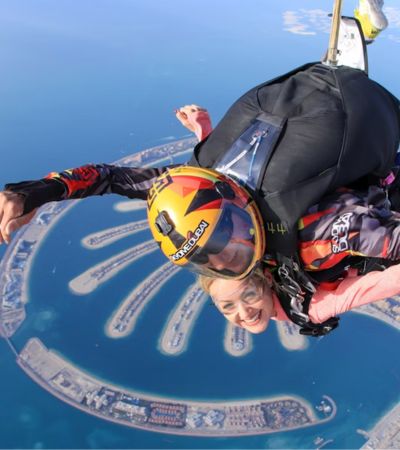 Dubai: Skydive over The Palm + Photos and Video