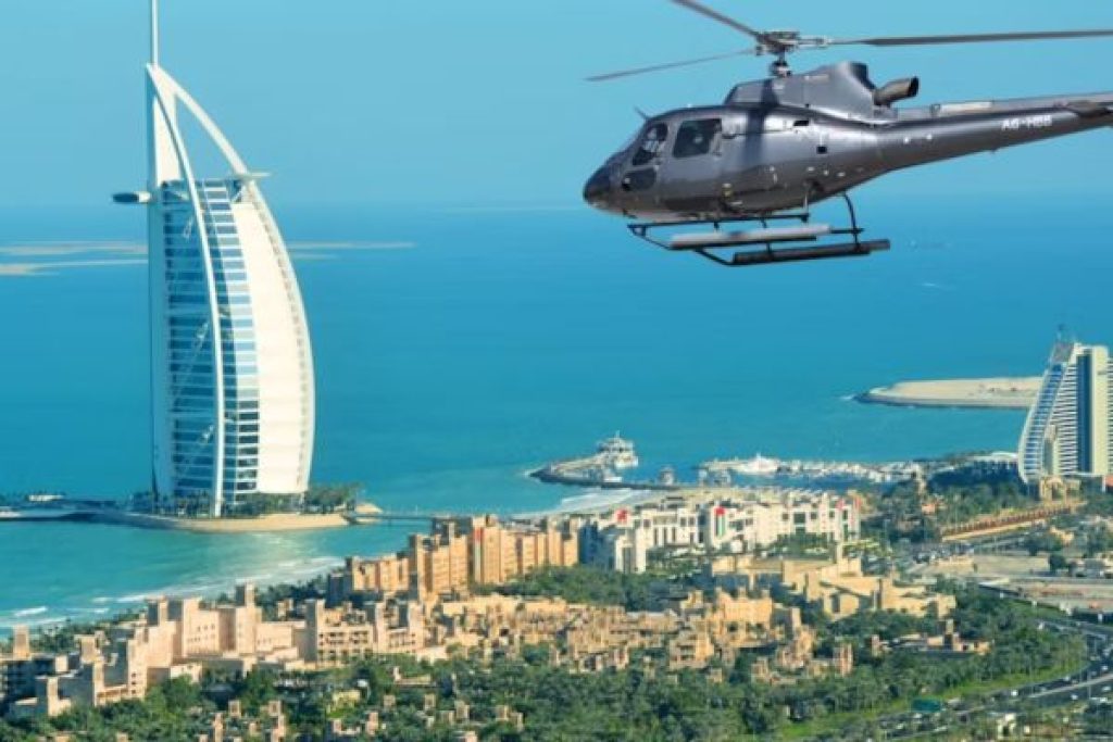 טיסה במסוק דובאי