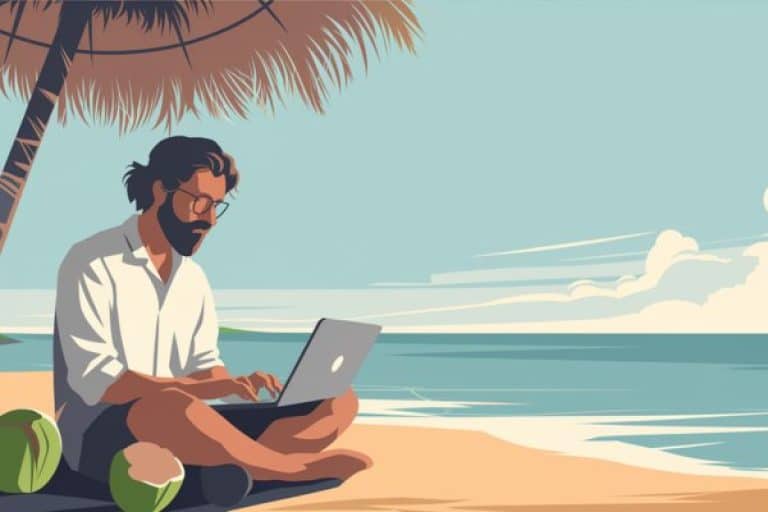 נוודות דיגיטלית - מדריך המקיף לעבודה וטיולים בעולם